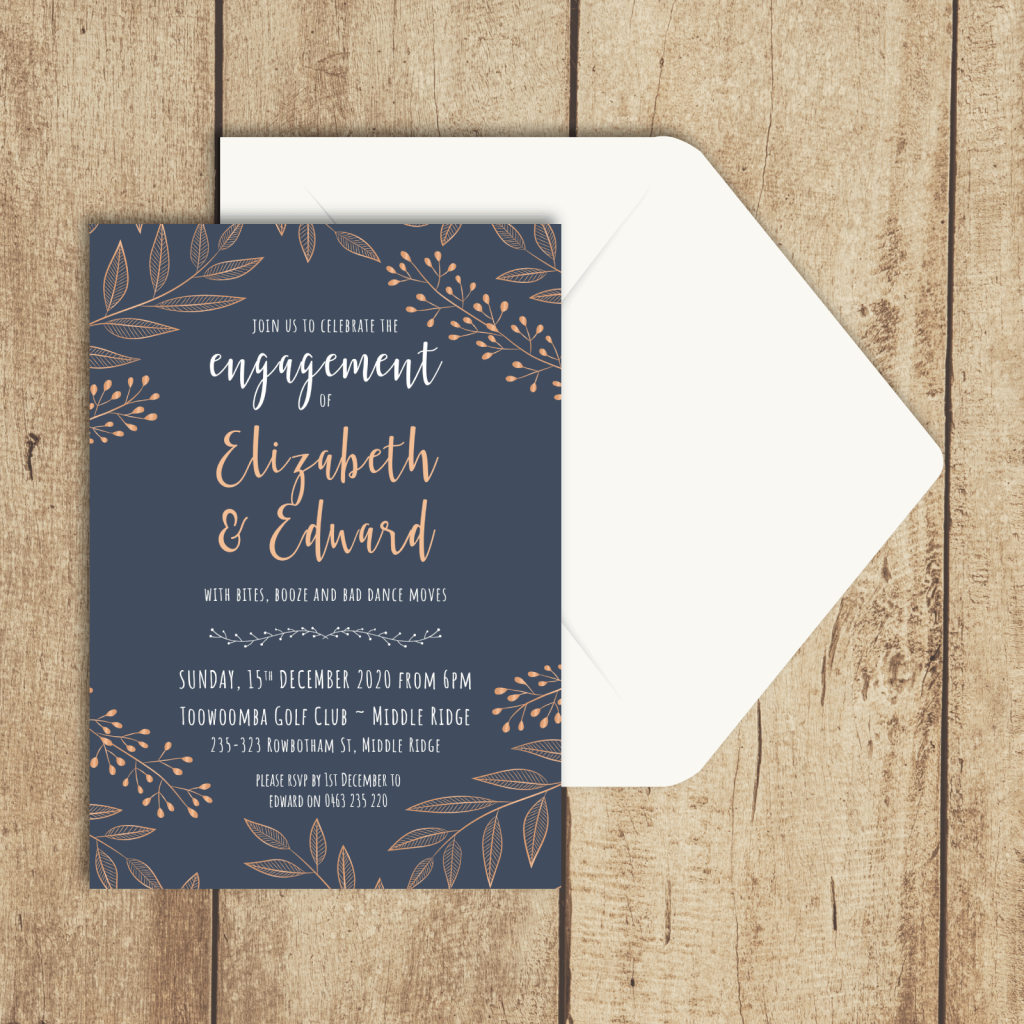 Engagement Invitations - The Stationery Boutique